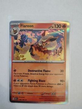 Flareon 136/165 Holo (MEW 136) - Pokemon 151