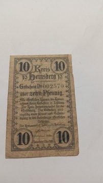 10 Pfennig 1919 rok   Niemcy 