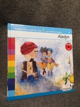 Aladyn - książka +  audiobook z bajką 