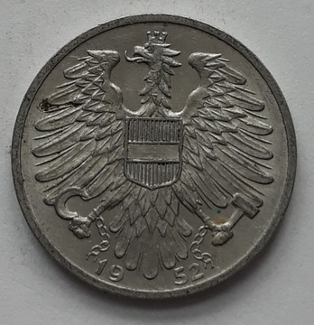 Austria 1 szyling, 1952