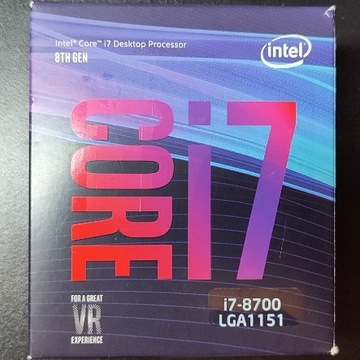 Procesor Intel i7-8700 LGA1151
