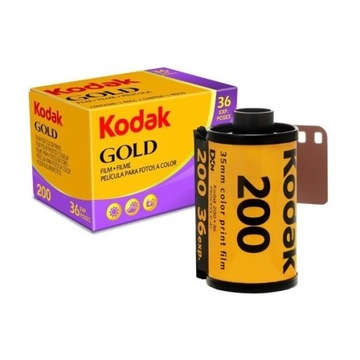 Film kolorowy Kodak Gold 200/36