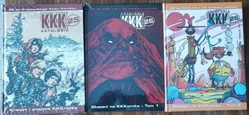 Komiksy Antologia KKK (3 tomy) 