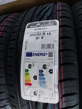 4x 205/55R16 Uniroyal RainSport 5 91V opony letnie