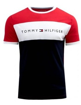 Koszulka męska Tommy Jeans Mens Flag Logo T-Shirt 