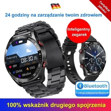 Smartwatch ODBIERANIE POŁĄCZEŃ SMS EKG i WIĘCEJ! 