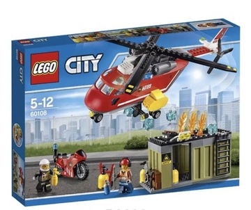 Lego City Fire 60108 helikopter strażacki