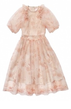 Simone Rocha h&m sukienka L 40 tiulowa różowa