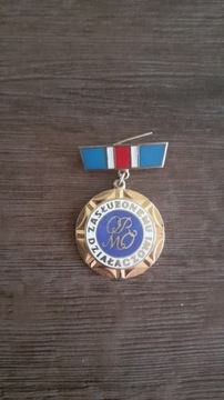 Order medal Zasłużonemu Działaczowi ORMO PRL