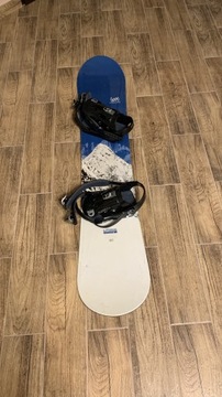 Deska Snowboardowa Morrow Lithium z wiązaniami