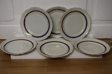 Talerze obiadowe - Porcelana Bogucice, z lat 60 - 70 tych ,nieużywane