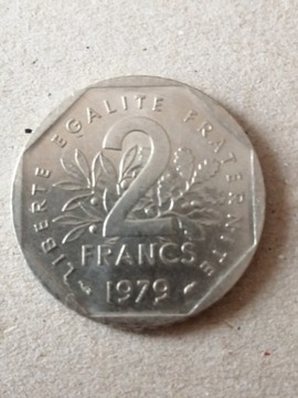 Francja 2 franki 1979