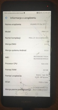 Huawei P9 Lite PRA-LX1 3/16GB Bez Blokad