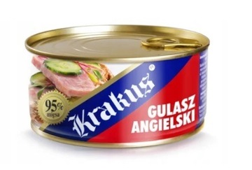 Gulasz Angielski 300 g Krakus zestaw 12 szt.