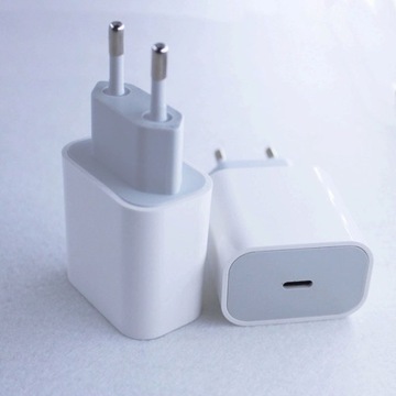 Szybka  ładowarka, adapter-kostka 20W, USB-C, nowa