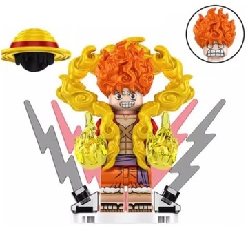 One Piece Nika Monkey D. Luffy minifigurka do klocków