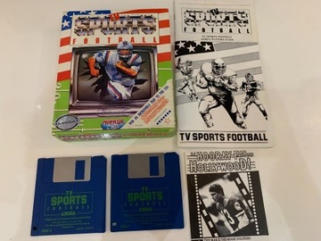 TV Sports Football Amiga 500 Dyskietka 3.5” Komple