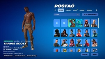 Konto Fortnite | 100% Travis Scott |