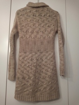 Sweterek - płaszcz ażurowy GAUDI teen 128 cm 8 lat