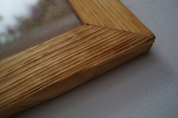 Rustykalna ramka drewniana na zdjęcia