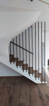 BALUSTRADY stalowe LOFT, elementy dekoracyjne