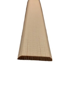Listwa drewniana płaska maskująca 40 x 5 mm opaska