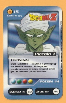 KARTA DRAGON BALL Z - CHIO - PICCOLO 1