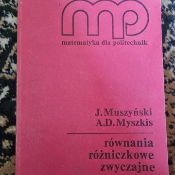 Matematyka dla politechnik równania różniczkowe zw