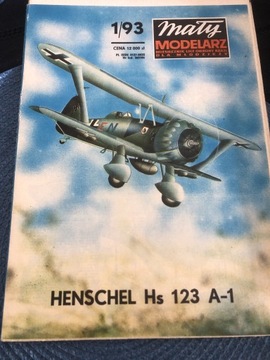 Samolot henschel hs 123 a-1