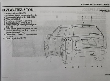 SUZUKI VITARA od 2018 Instrukcja obsługi