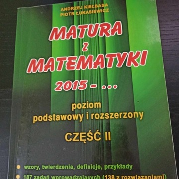 Matura z matematyki 2015 cz. II podst. i rozszerz.