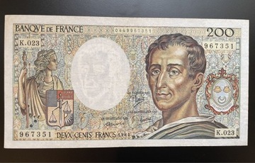 FRANCJA -200 FRANKÓW
