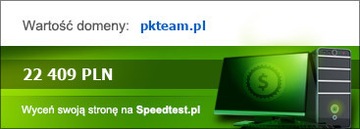Domena pkteam.pl z serwerem 500GB