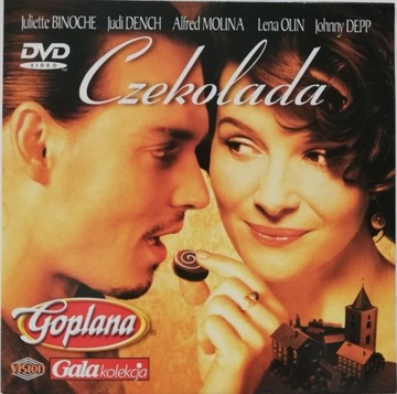 Czekolada DVD Juliette Binoche, Johnny Depp