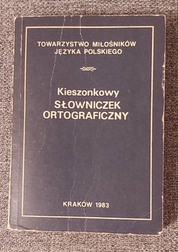 kieszonkowy słowniczek ortograficzny