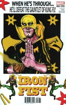 KOMIKS Iron Fist #3 Limited Version