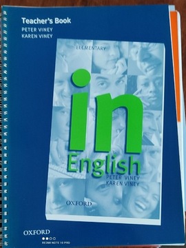 In English elementary książka nauczyciela