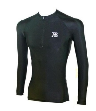 Baselayer sportowy z zamkiem