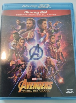 AVENGERS WOJNA BEZ GRANIC (BLU-RAY 3D+2D) PL