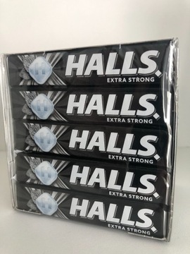 CUKIERKI HALLS DROPS EXTRA STRONG 33,5G * 20 szt.