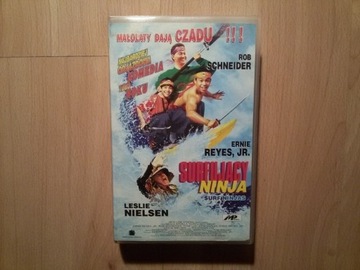 SURFUJĄCY NINJA (1993) VHS PL - L. Nielsen