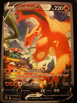 Karta pokemon Charizard V