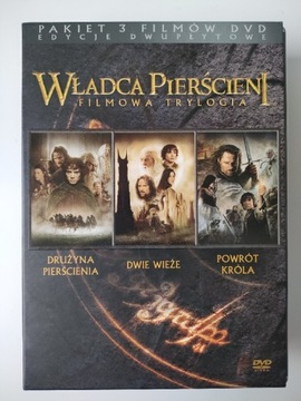 "Władca pierścieni" - filmowa trylogia DVD 