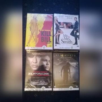 Płyty z filmami DVD Pakiet 4 sztuk