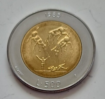 San Marino - 500 lira - 1983r. 