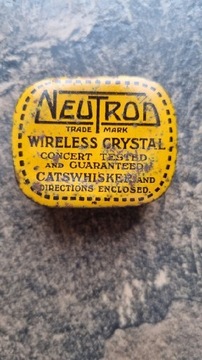 Neutron trademark wireless crystal