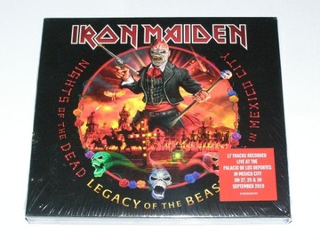IRON MAIDEN Night Of The Dead Live Mexico 2CDfolia