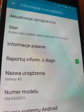 Samsung Galaxy A5 sprawny