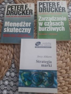 Peter F Drucker Jerzy Altkorn Zarządzanie 3x