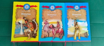 Winnetou Karol May Tom  1-3 Twarda Oprawa Całość